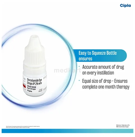 dorzox eye drops 5 ml